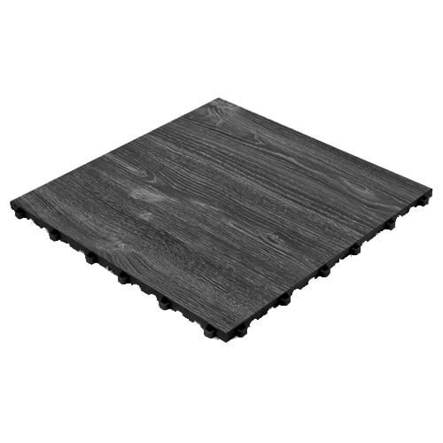 SWISSTRAX VINYLTRAX TILES BLACK OAK 40X40 - VDGAMA Detail Hub