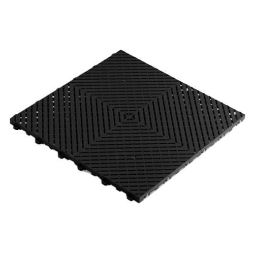 SWISSTRAX SMOOTHTRAX TILES JET BLACK 40X40 - VDGAMA Detail Hub