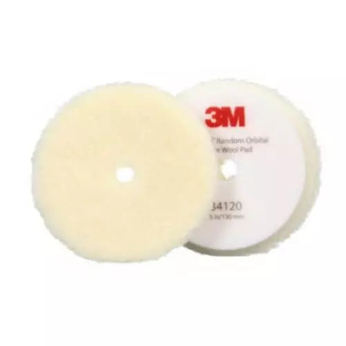 3M WOOL POLISHING PAD COARSE 130MM 2 PIECES - VDGAMA Detail Hub