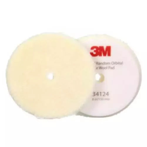 3M WOOL POLISHING PAD COARSE 150MM 2 PIECES - VDGAMA Detail Hub