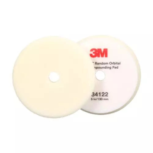 3M FOAM POLISHING PAD WHITE 130MM 2 PIECES - VDGAMA Detail Hub