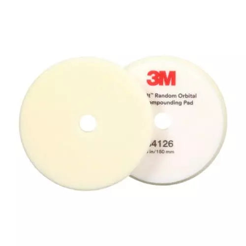 3M FOAM POLISHING PAD WHITE 150MM 2 PIECES - VDGAMA Detail Hub