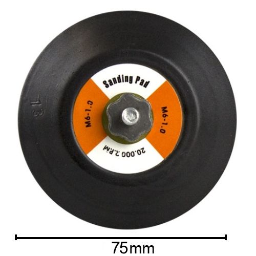 AC DELCO MINI POLISHER BACKING PLATE 3" 75MM - VDGAMA Detail Hub