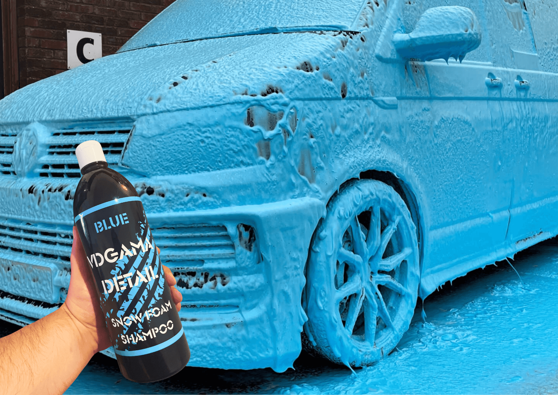 VDGAMA BLUE SNOW FOAM - VDGAMA Detail Hub