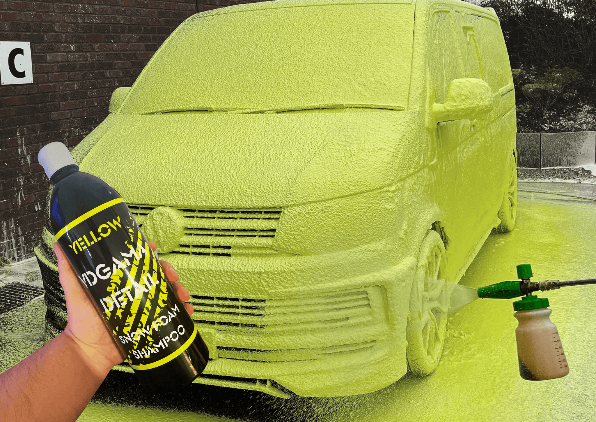 VDGAMA YELLOW SNOW FOAM