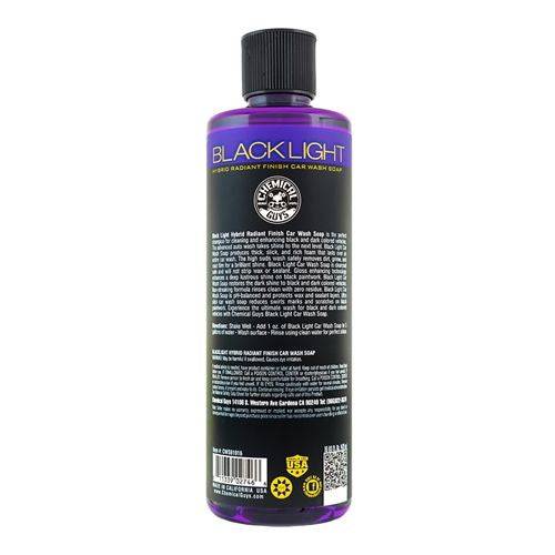 CHEMICAL GUYS BLACK LIGHT CAR WASH SOAP 473ML - VDGAMA Detail Hub