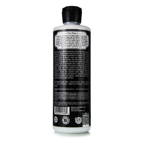 CHEMICAL GUYS NATURAL SHINE SATIN DASHBOARD DRESSING - VDGAMA Detail Hub