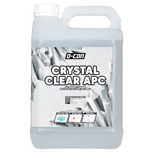 D CON CRYSTAL CLEAR APC TRANSPARENT ODORLESS ALL SURFACE CLEANER CAN 5000ML - VDGAMA Detail Hub