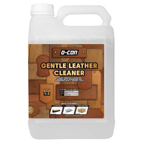 D CON GENTLE LEATHER CLEANER 5L - VDGAMA Detail Hub