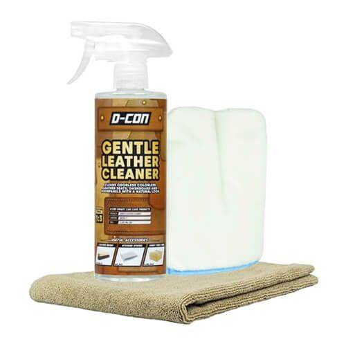 D CON GENTLE LEATHER CLEANING KIT 3 ITEMS - VDGAMA Detail Hub