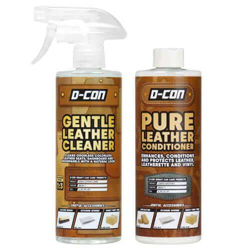 D CON LEATHER CLEANER AND LEATHER CONDITIONER KIT 2 ITEMS - VDGAMA Detail Hub