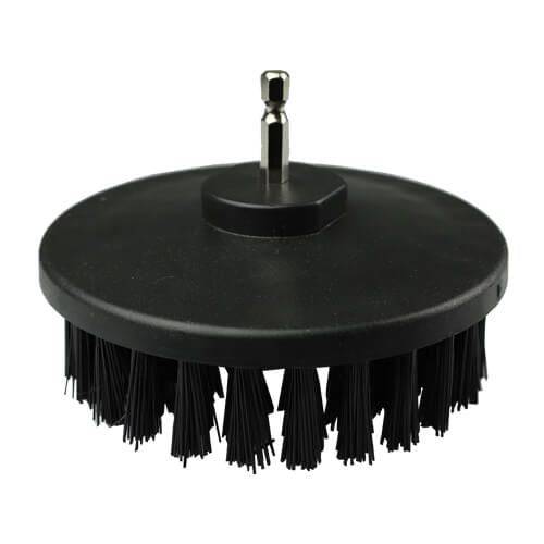 D CON MACHINE SPINNING CARPET BRUSH HARD BLACK - VDGAMA Detail Hub