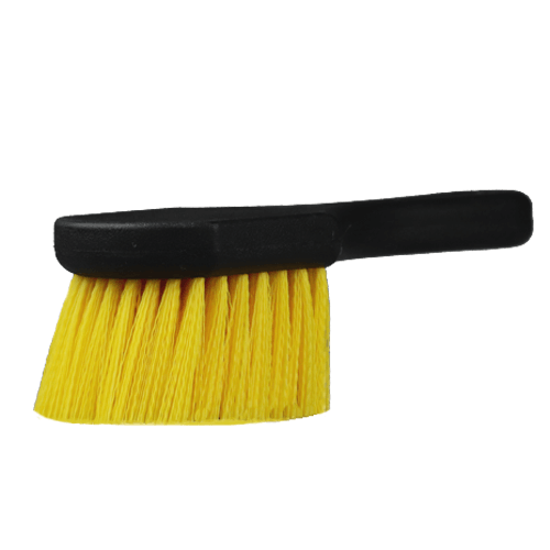 D CON NICE AND STIFF HEAVY DUTY CARPET INTERIOR BRUSH YELLOW - VDGAMA Detail Hub