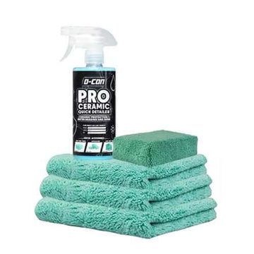 D CON PRO CERAMIC QUICK DETAILER MICROFIBER KIT 5 ITEMS - VDGAMA Detail Hub