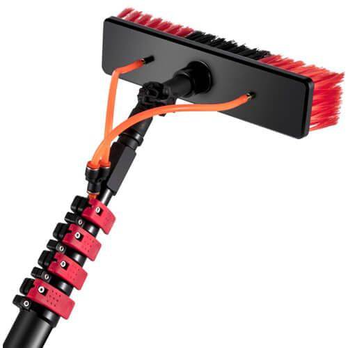 D CON TELESCOPIC EXTENDABLE SOLAR PANEL WASH BRUSH SOFT 1.3M TO 4.6M - VDGAMA Detail Hub