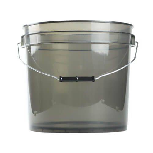 D CON TRANSPARENT BLACK DETAILING CAR WASH BUCKET 4,5 GALLON 19L - VDGAMA Detail Hub