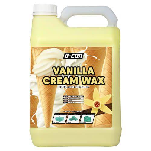 D-CON VANILLA CREAM CARNAUBA WAX 5L - VDGAMA Detail Hub