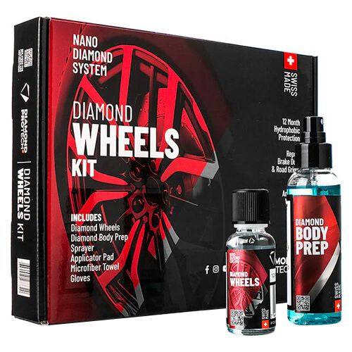 DIAMOND PROTECH DIAMOND WHEELS CONSUMER KIT WHEEL COATING - VDGAMA Detail Hub