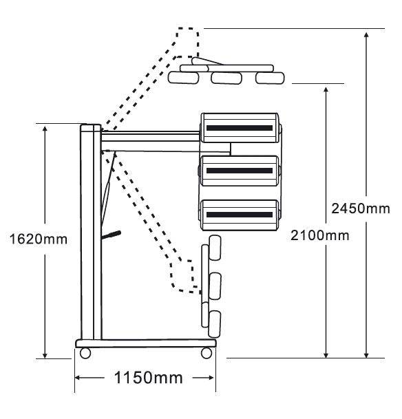 IR PAINT PROTECTION COATING DRYER 300AX - VDGAMA Detail Hub