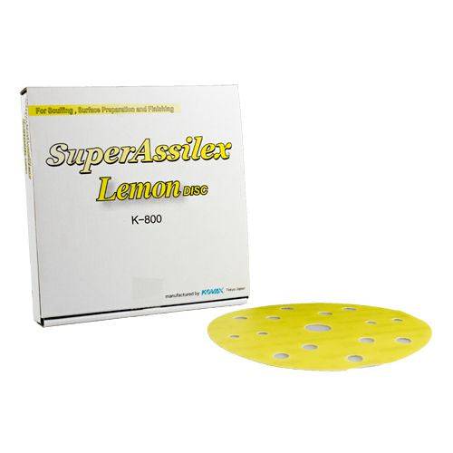 KOVAX ASSILEX SUPER TACK SANDPAPER 1200 GRIT 152MM 15 HOLE 25 PACK - VDGAMA Detail Hub