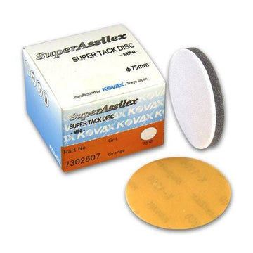 KOVAX ASSILEX SUPER TACK SANDPAPER 1200 GRIT 77MM 50 PACK SANDING PAPER - VDGAMA Detail Hub