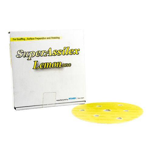 KOVAX ASSILEX SUPER TACK SANDPAPER 800 GRIT 125MM 7 HOLE 25 PACK - VDGAMA Detail Hub