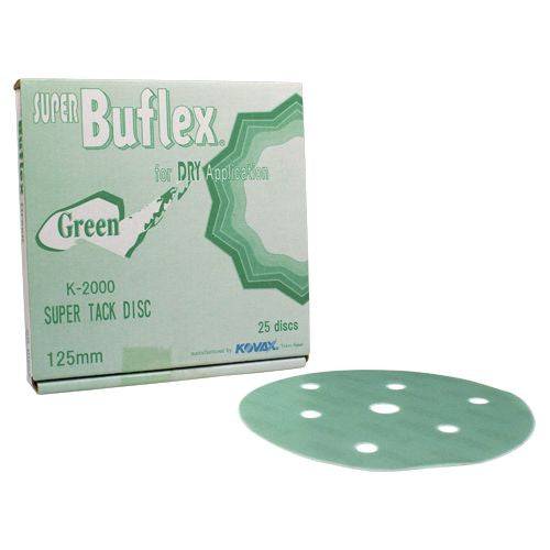 KOVAX BUFLEX DRY SANDPAPER 2000 GRIT 125MM 25-PACK - VDGAMA Detail Hub