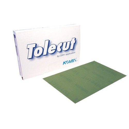 KOVAX TOLECUT GREEN 2000 GRIT SANDPAPER 70 X 114MM SHEETS 25 PACK - VDGAMA Detail Hub