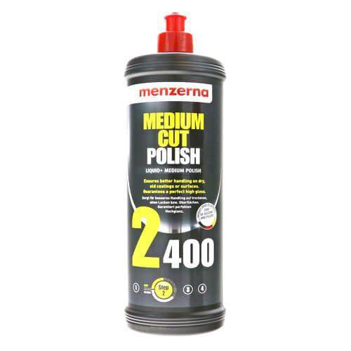 MENZERNA MEDIUM CUT POLISH 2400 FOR MINOR PAINT DEFECT REMOVAL 1000ML - VDGAMA Detail Hub