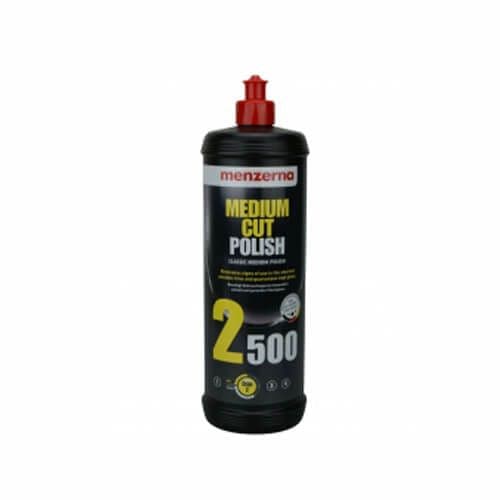 MENZERNA MEDIUM CUT POLISH 2500 FOR MINOR PAINT DEFECT REMOVAL 1000ML - VDGAMA Detail Hub