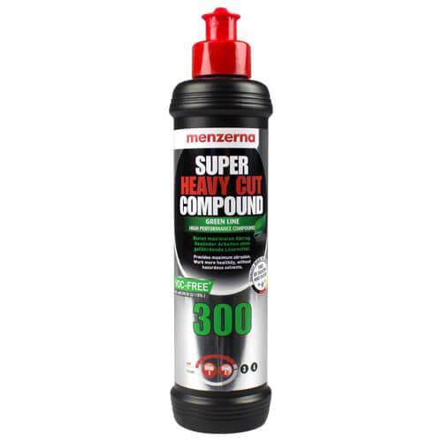 MENZERNA SUPER HEAVY CUT 300 COMPOUND GREEN LINE VOC FREE 250ML - VDGAMA Detail Hub