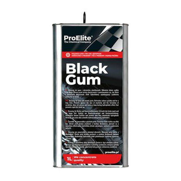 PROELITE BLACK GUM TIRE AND EXTERIOR DRESSING 1L - VDGAMA Detail Hub