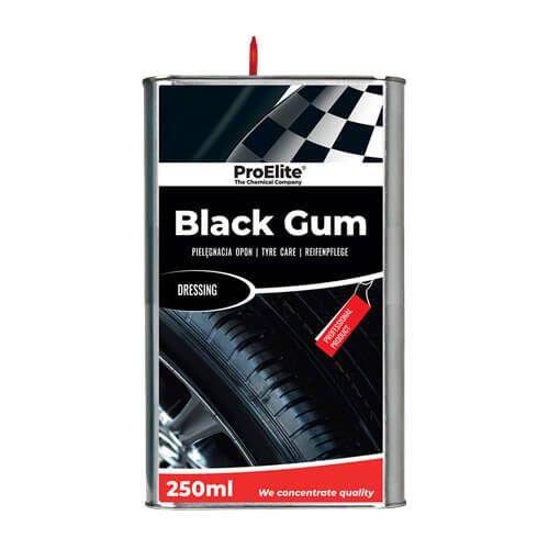 PROELITE BLACK GUM TIRE AND EXTERIOR DRESSING 250ML - VDGAMA Detail Hub