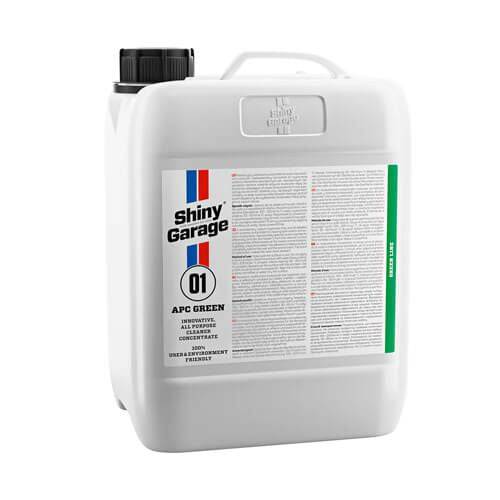 SHINY GARAGE APC GREEN CLEANER AND DEGREASER 5L - VDGAMA Detail Hub