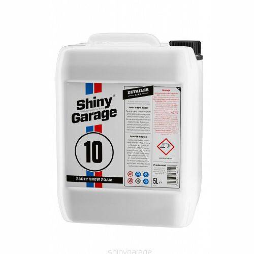 SHINY GARAGE FRUIT SNOW FOAM NEUTRAL PH 5000ML - VDGAMA Detail Hub