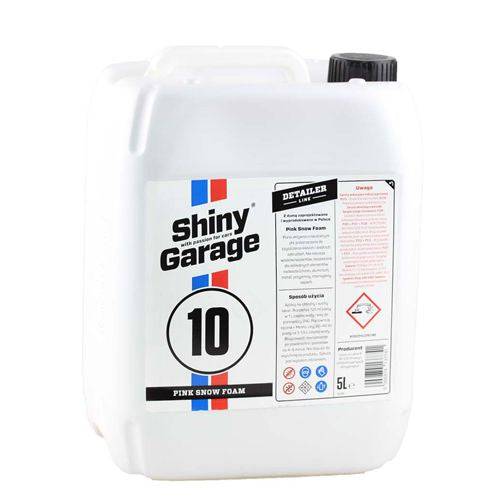 SHINY GARAGE PINK SNOW FOAM NEUTRAL PH 5000ML - VDGAMA Detail Hub