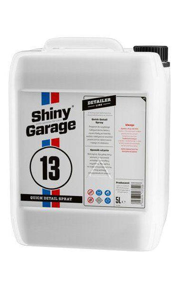 SHINY GARAGE QUICK DETAIL SPRAY SYNTHETIC QUICK DETAILER 5000ML - VDGAMA Detail Hub