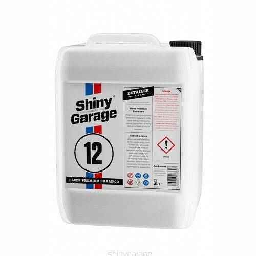 SHINY GARAGE SLEEK PREMIUM SHAMPOO 5000ML - VDGAMA Detail Hub