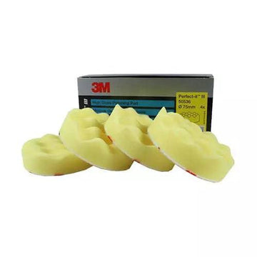 3M PERFECT IT III HIGH GLOSS WAFFLE PAD YELLOW