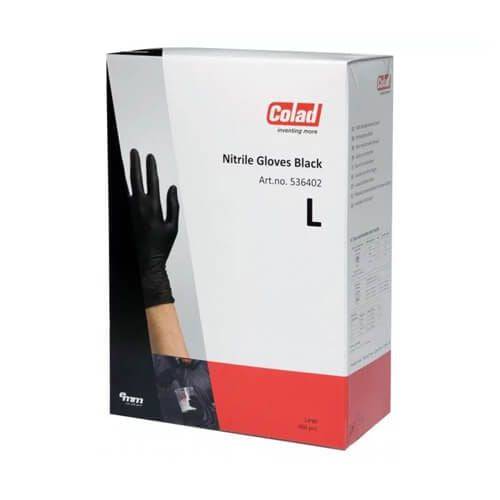 COLAD BLACK DISPOSABLE NITRIL GLOVES 400 PIECES MEGABOX - VDGAMA Detail Hub